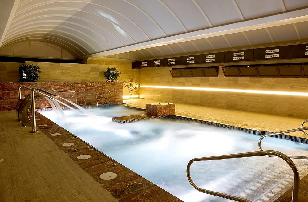 Indoor heated spa pool at Hotel Rosamar Benidorm