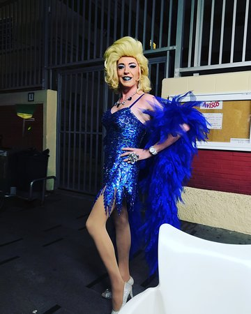 Miss Tina Gloss Miss Tina Gloss at Klee Kafee — Benidorm event poster