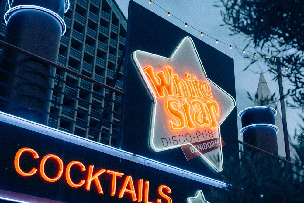 White Star disco pub at Marina Hotel Benidorm