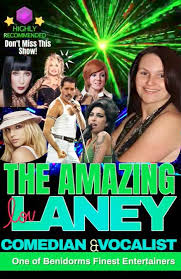 Laney Laney at The White Horse — Benidorm event poster