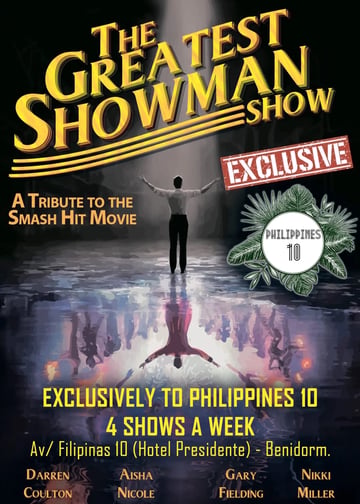 THE GREATEST SHOWMAN — The Greatest Showman tribute act in Benidorm
