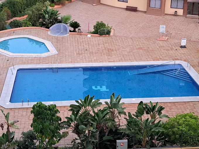 Outdoor pool and children's pool at Ambassador Playa 2 Benidorm